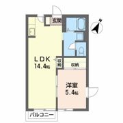 メゾン・グランディア Bの間取り画像
