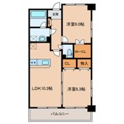 ボンボニエールアロアの間取り画像