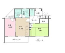 藤和シティコープ富士見台の間取り画像