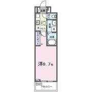 ヒカルサ甲府国母 ウエストの間取り画像
