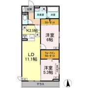 D-ROOM小田原2丁目Aの間取り画像