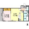 D-ROOM小田原2丁目Bの間取り画像