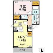 シャルマン・Tの間取り画像