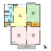ハイツルミエール Bの間取り画像