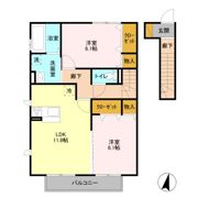 グランドソレーユの間取り画像