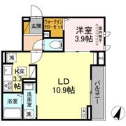D-カヴェリ本千葉の間取り画像