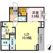 D-カヴェリ本千葉の間取り画像