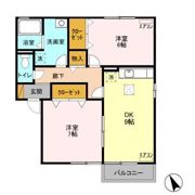 リビングタウン野田 ABCの間取り画像