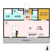 ディアコートの間取り画像