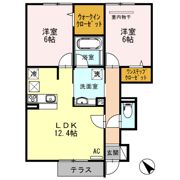 ラ・フォンテの間取り画像