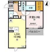 イルソラーレ須磨の間取り画像