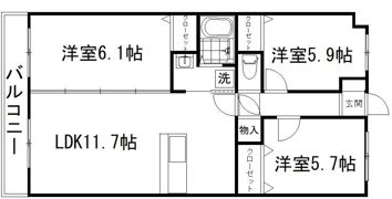 フェリッシモ！の間取り画像