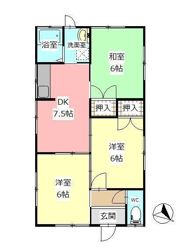 松永貸家（古城）の間取り画像