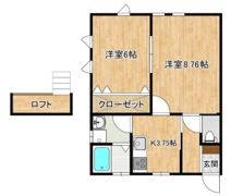 WEST畠山の間取り画像