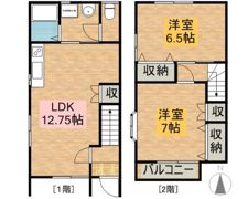 テラス鈴木Dの間取り画像