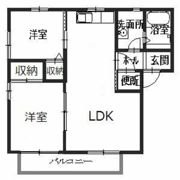 ハイツK2の間取り画像