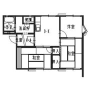 タウニィ千木の間取り画像