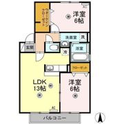 セジュール清少納言 B棟の間取り画像