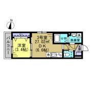 AJ北小金09の間取り画像