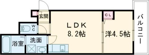クレアール小泉東Ⅲの間取り画像
