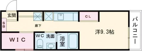 COLLINA山根町の間取り画像