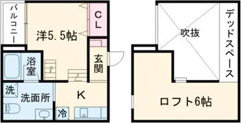 デュナメス深井の間取り画像