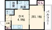 クレアール小泉東Ⅲの間取り画像