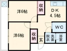 青柳マンションの間取り画像