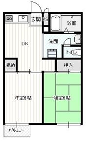 コーポ・ユーエムイーの間取り画像