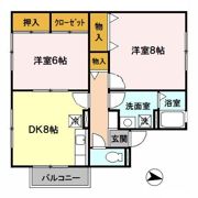ブランドールの間取り画像