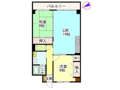 ヤスダビル7の間取り画像