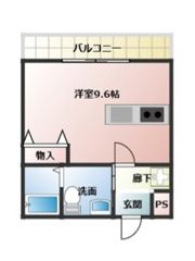 フラッティ北山Ⅱの間取り画像