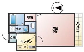 Gladvis二条式部の間取り画像