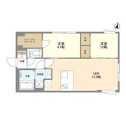 ウェルスクエア方南町Ⅱの間取り画像