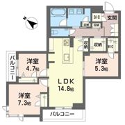 レスピラーレ湘南の間取り画像