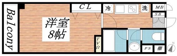 M．PARK WESTの間取り画像