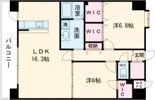 ロザリアンプレイス南熊本の間取り画像