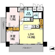IS二十人町の間取り画像