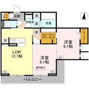 ノーブルパレス芝中田の間取り画像