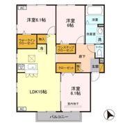 ラ・メール アンの間取り画像
