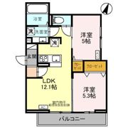 Noble Villa針ヶ谷の間取り画像