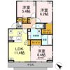 シャイングレイスの間取り画像