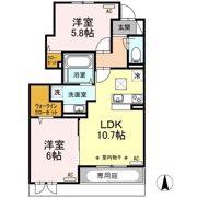 エトワール Ⅲの間取り画像