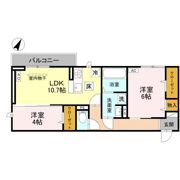 CLASSEUM 幸西 Ⅱの間取り画像