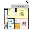 CLASSEUM 幸西 Ⅳの間取り画像