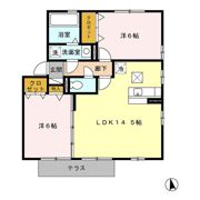 フロール Aの間取り画像