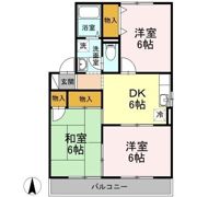 ファミーユ新町の間取り画像