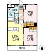 Corpoさくら B棟の間取り画像