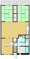 光風ハイツの間取り画像