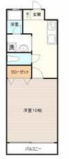 クリエイティブ河田の間取り画像